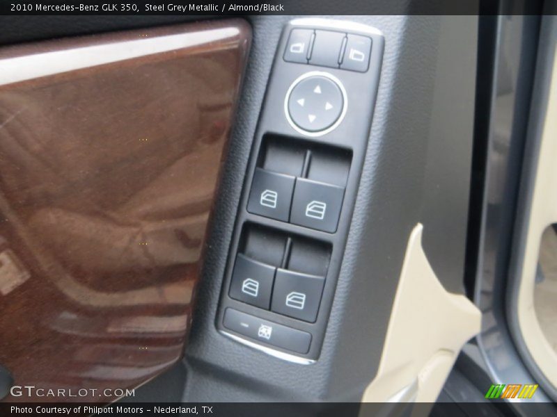 Steel Grey Metallic / Almond/Black 2010 Mercedes-Benz GLK 350