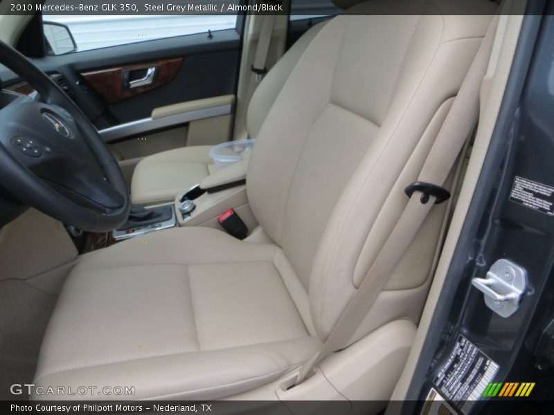 Steel Grey Metallic / Almond/Black 2010 Mercedes-Benz GLK 350