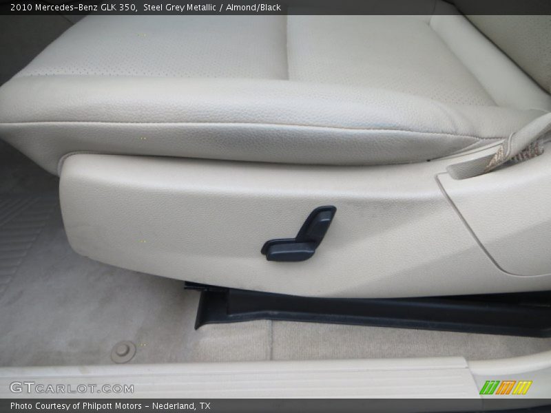 Steel Grey Metallic / Almond/Black 2010 Mercedes-Benz GLK 350