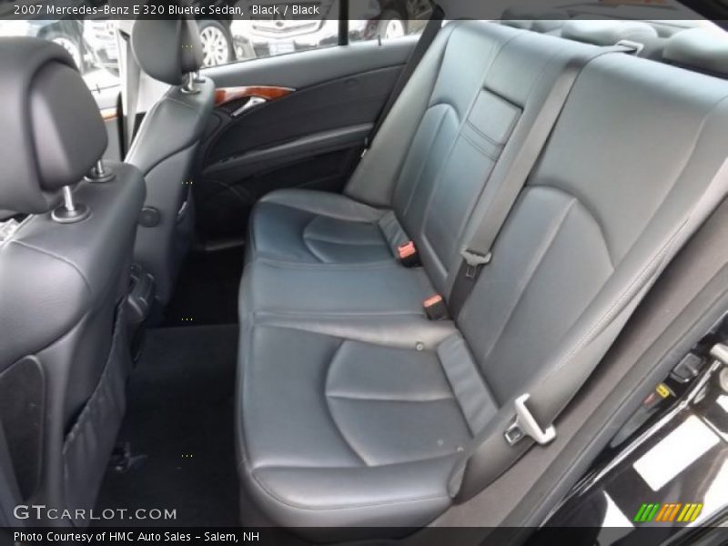 Black / Black 2007 Mercedes-Benz E 320 Bluetec Sedan
