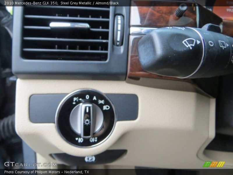 Steel Grey Metallic / Almond/Black 2010 Mercedes-Benz GLK 350