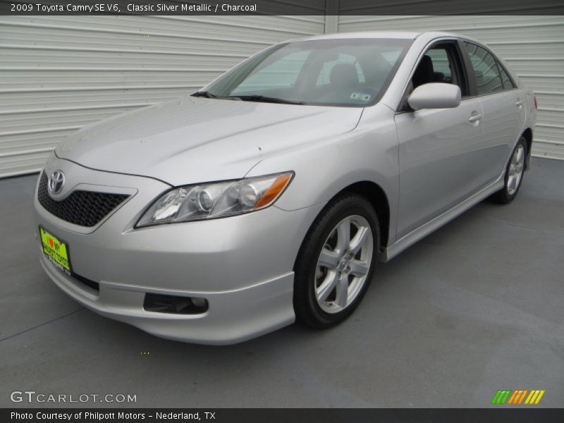 Classic Silver Metallic / Charcoal 2009 Toyota Camry SE V6