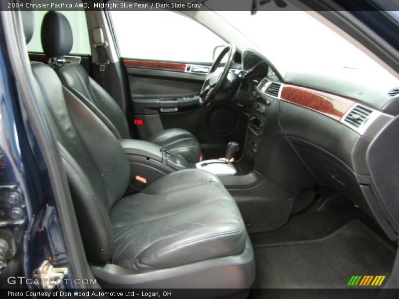 Midnight Blue Pearl / Dark Slate Gray 2004 Chrysler Pacifica AWD
