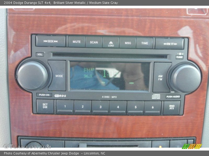 Audio System of 2004 Durango SLT 4x4