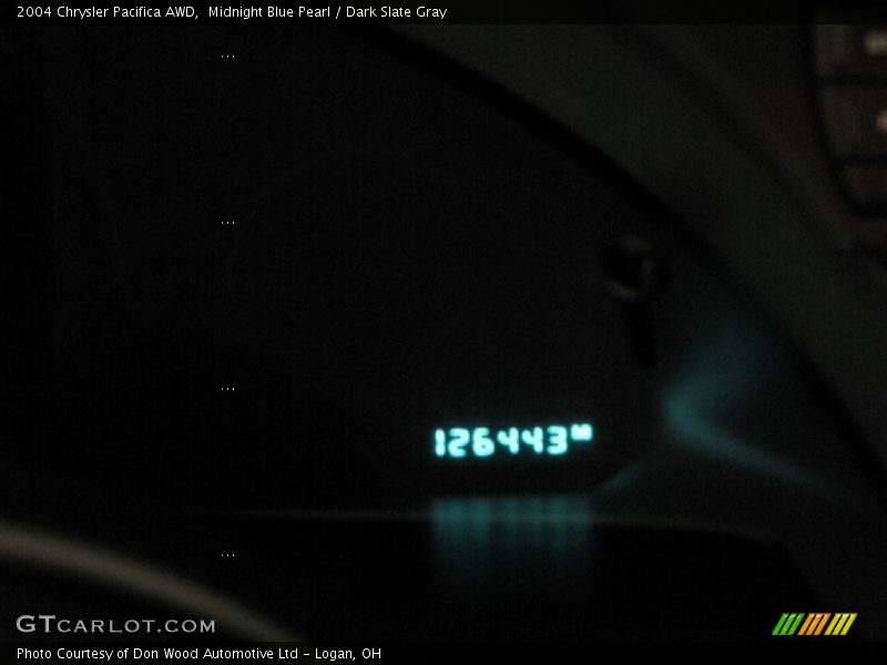 Midnight Blue Pearl / Dark Slate Gray 2004 Chrysler Pacifica AWD