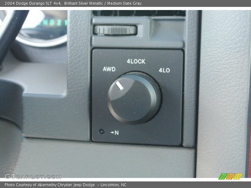 Brilliant Silver Metallic / Medium Slate Gray 2004 Dodge Durango SLT 4x4