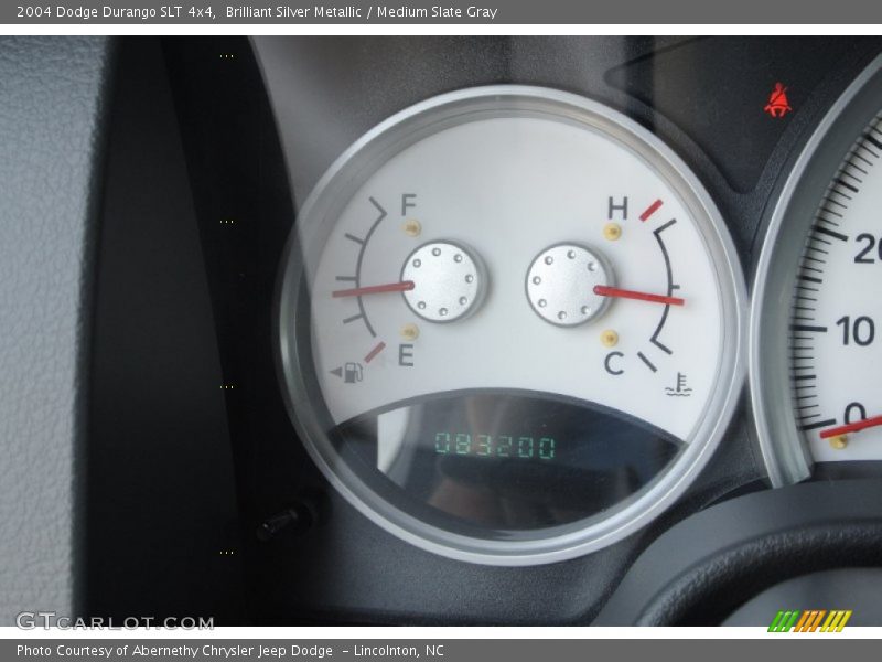 Brilliant Silver Metallic / Medium Slate Gray 2004 Dodge Durango SLT 4x4