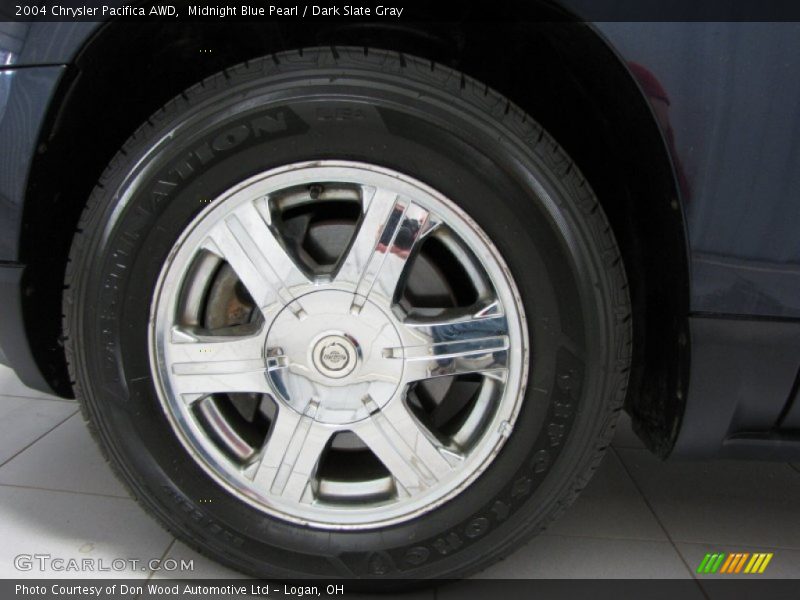 Midnight Blue Pearl / Dark Slate Gray 2004 Chrysler Pacifica AWD