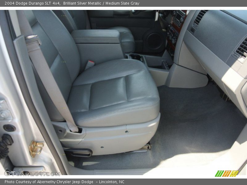 Brilliant Silver Metallic / Medium Slate Gray 2004 Dodge Durango SLT 4x4