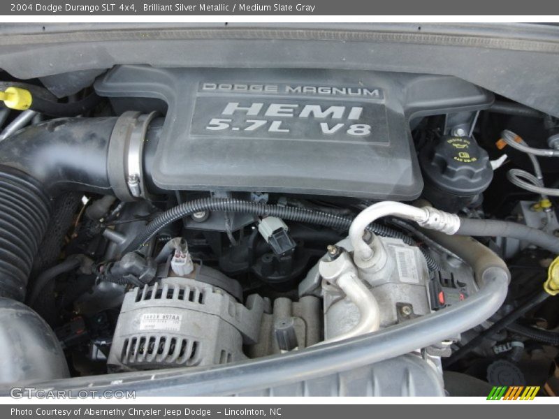  2004 Durango SLT 4x4 Engine - 5.7 Liter HEMI OHV 16-Valve V8