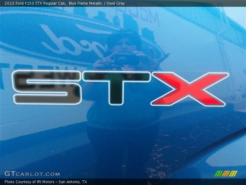 Blue Flame Metallic / Steel Gray 2013 Ford F150 STX Regular Cab