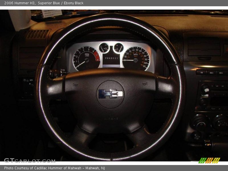 Superior Blue / Ebony Black 2006 Hummer H3