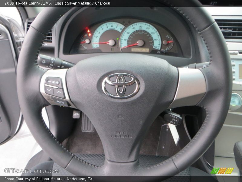 Classic Silver Metallic / Charcoal 2009 Toyota Camry SE V6