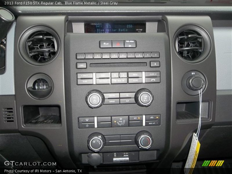 Blue Flame Metallic / Steel Gray 2013 Ford F150 STX Regular Cab