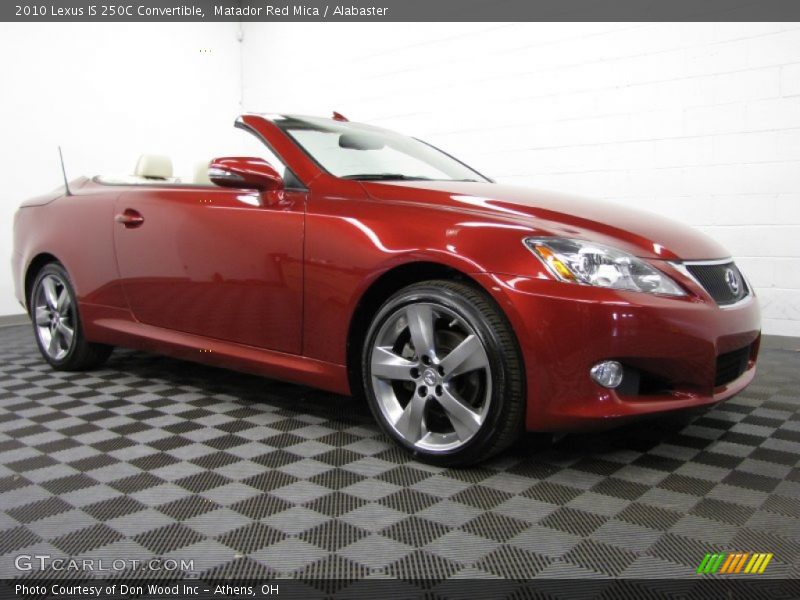 Front 3/4 View of 2010 IS 250C Convertible