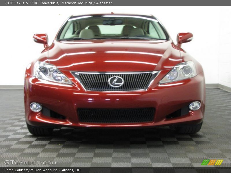 Matador Red Mica / Alabaster 2010 Lexus IS 250C Convertible