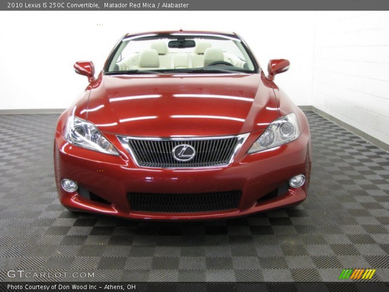Matador Red Mica / Alabaster 2010 Lexus IS 250C Convertible