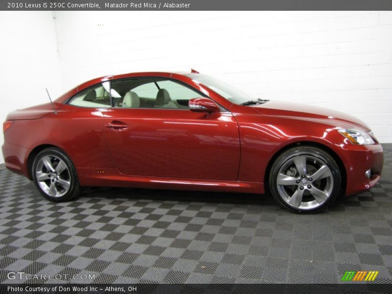 Matador Red Mica / Alabaster 2010 Lexus IS 250C Convertible