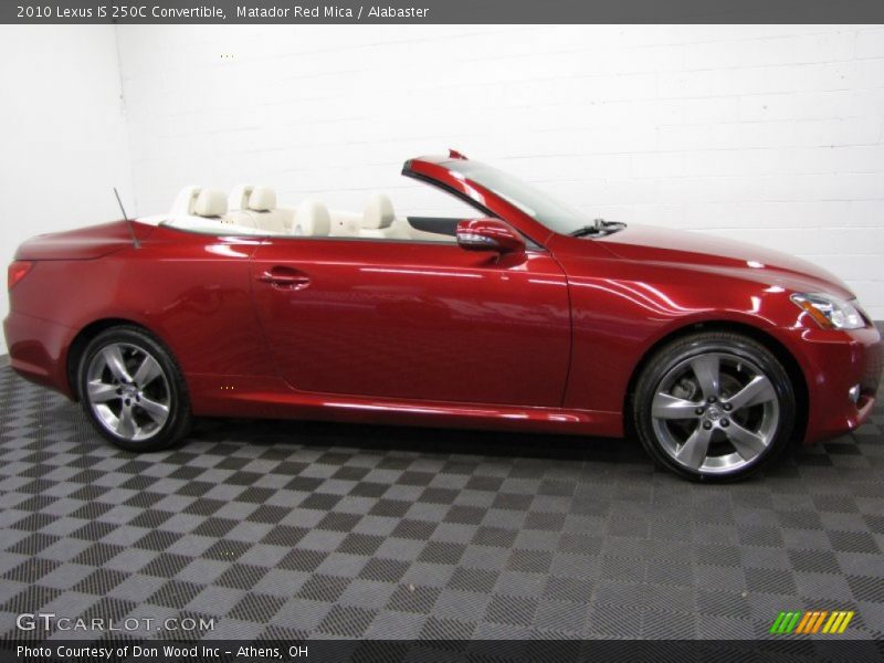 Matador Red Mica / Alabaster 2010 Lexus IS 250C Convertible