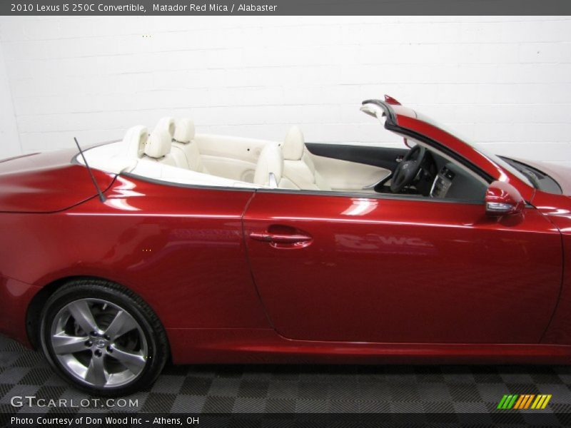 Matador Red Mica / Alabaster 2010 Lexus IS 250C Convertible