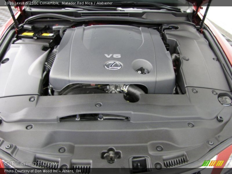Matador Red Mica / Alabaster 2010 Lexus IS 250C Convertible