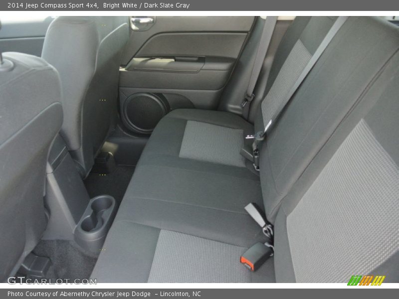 Bright White / Dark Slate Gray 2014 Jeep Compass Sport 4x4