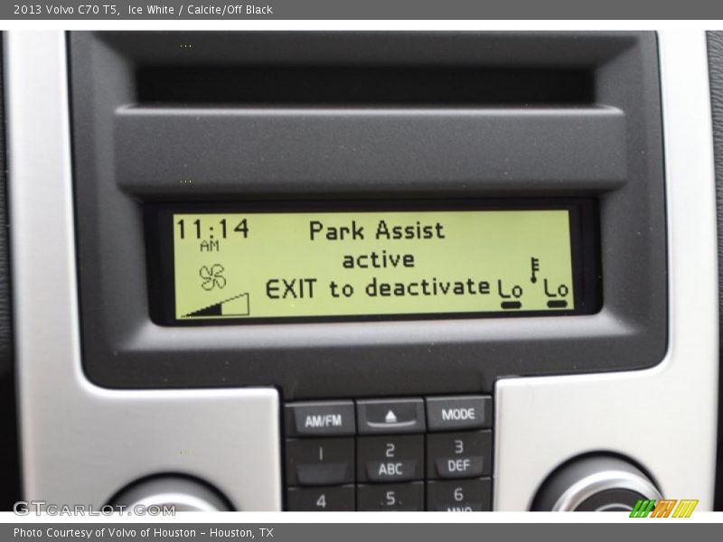 Ice White / Calcite/Off Black 2013 Volvo C70 T5