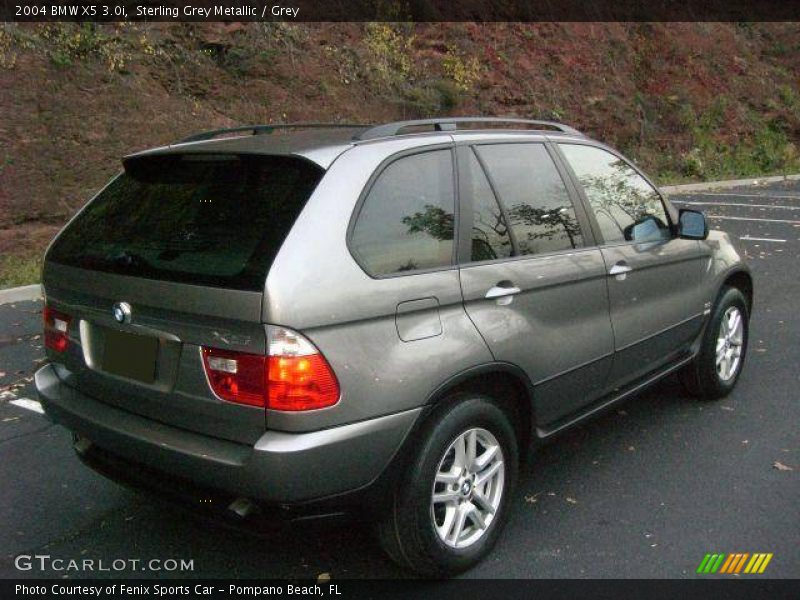 Sterling Grey Metallic / Grey 2004 BMW X5 3.0i