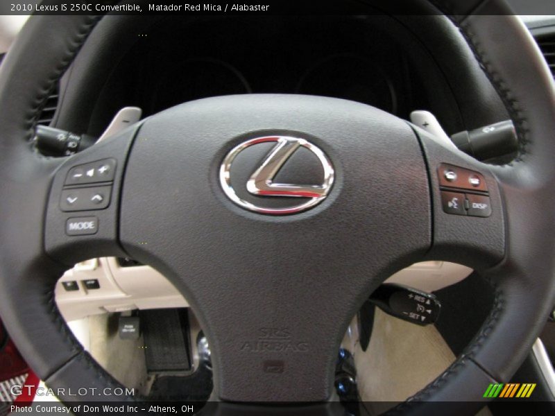 Matador Red Mica / Alabaster 2010 Lexus IS 250C Convertible