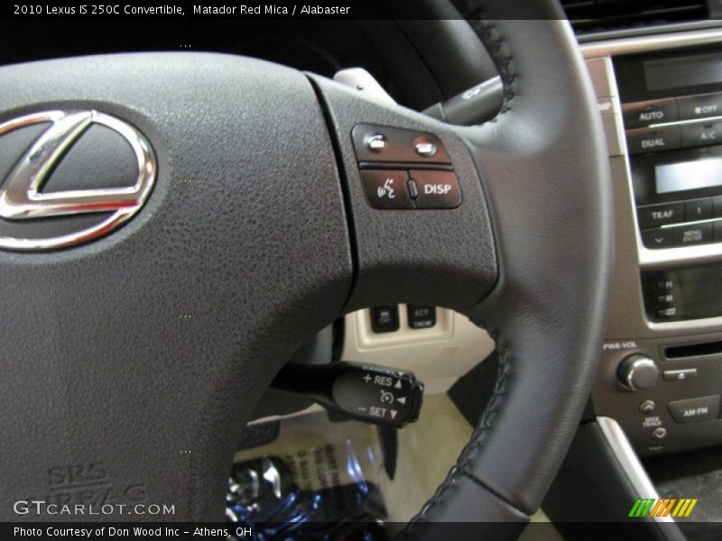 Matador Red Mica / Alabaster 2010 Lexus IS 250C Convertible