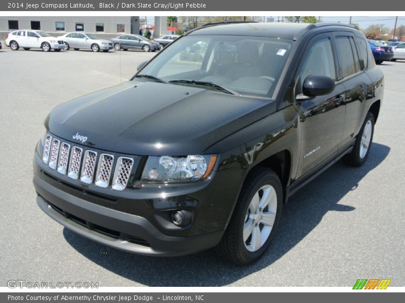 Black / Dark Slate Gray/Light Pebble 2014 Jeep Compass Latitude