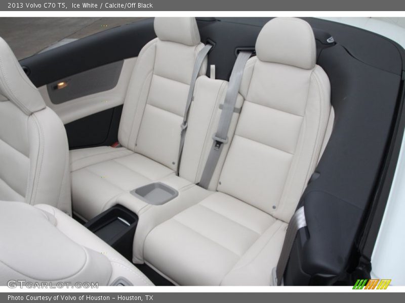 Ice White / Calcite/Off Black 2013 Volvo C70 T5