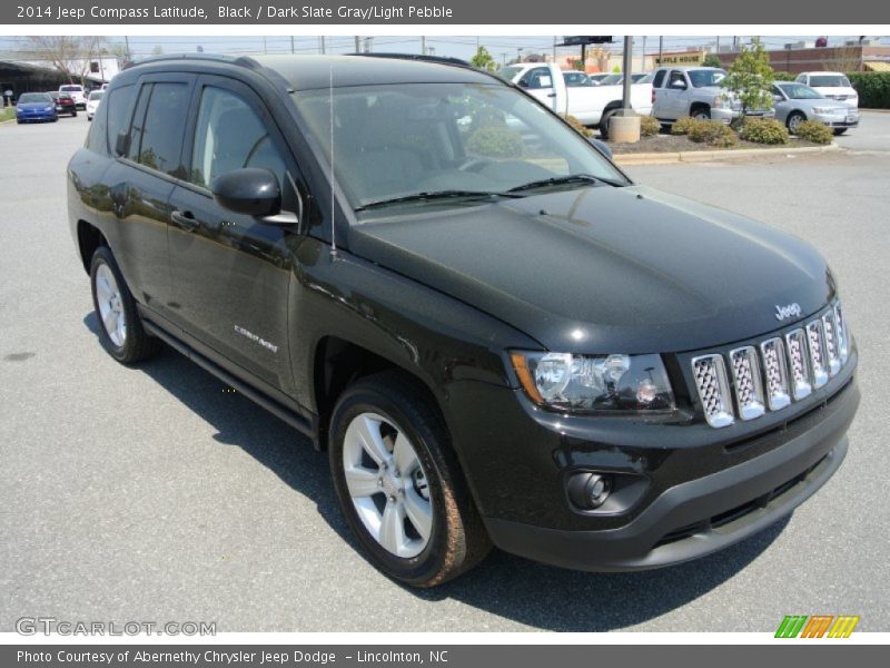 Black / Dark Slate Gray/Light Pebble 2014 Jeep Compass Latitude