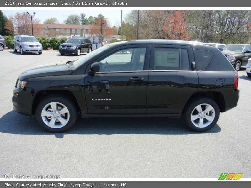 Black / Dark Slate Gray/Light Pebble 2014 Jeep Compass Latitude