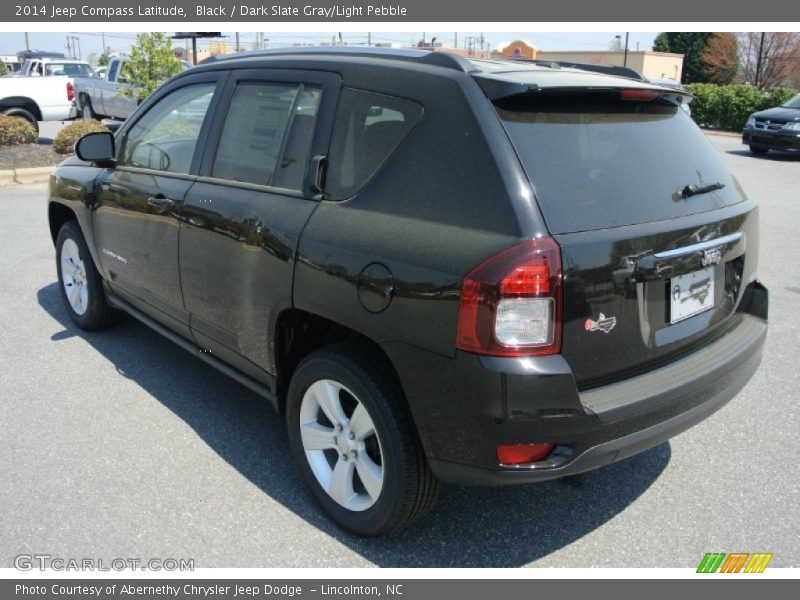 Black / Dark Slate Gray/Light Pebble 2014 Jeep Compass Latitude