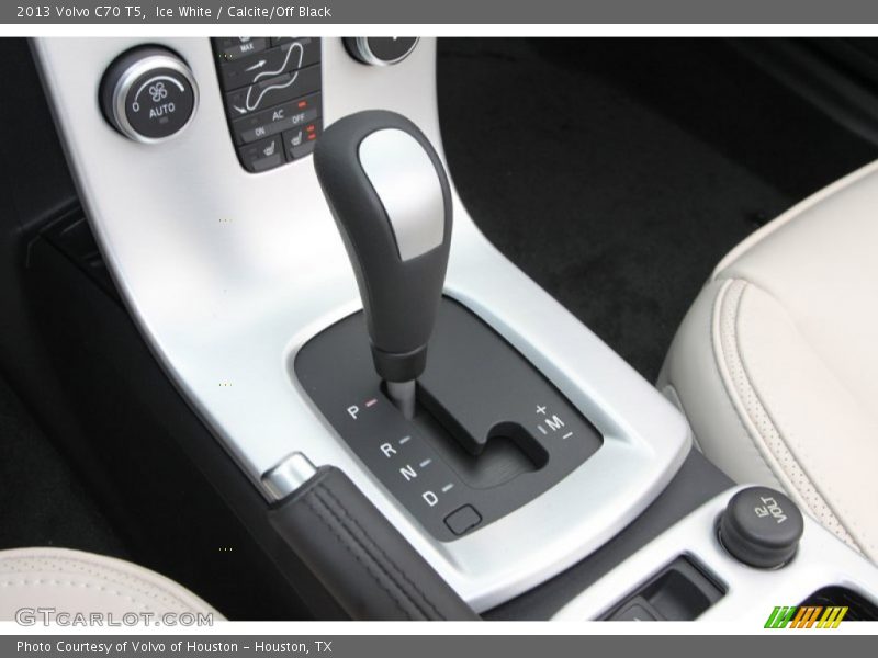 Ice White / Calcite/Off Black 2013 Volvo C70 T5