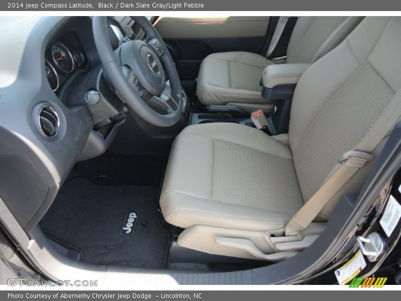 Black / Dark Slate Gray/Light Pebble 2014 Jeep Compass Latitude