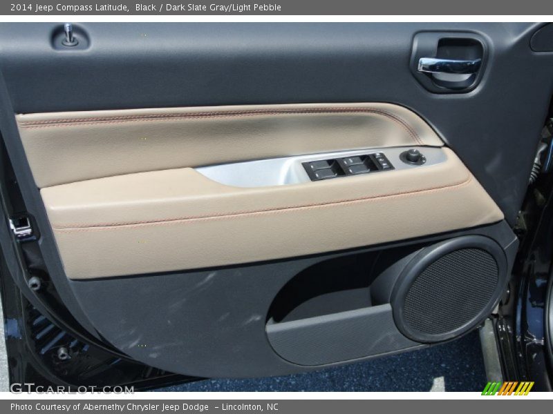 Black / Dark Slate Gray/Light Pebble 2014 Jeep Compass Latitude