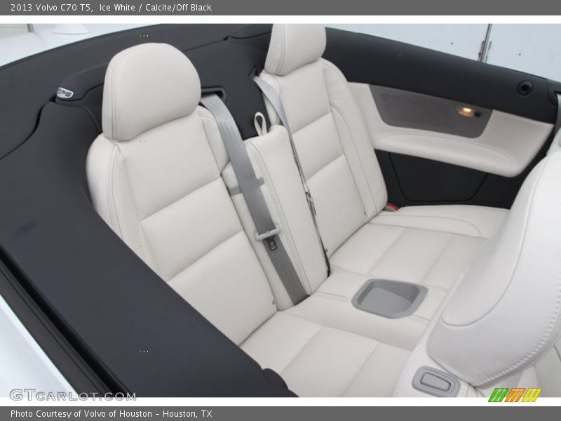 Ice White / Calcite/Off Black 2013 Volvo C70 T5