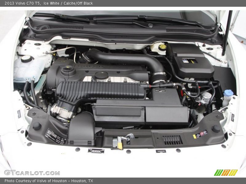 Ice White / Calcite/Off Black 2013 Volvo C70 T5