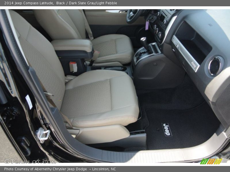 Black / Dark Slate Gray/Light Pebble 2014 Jeep Compass Latitude