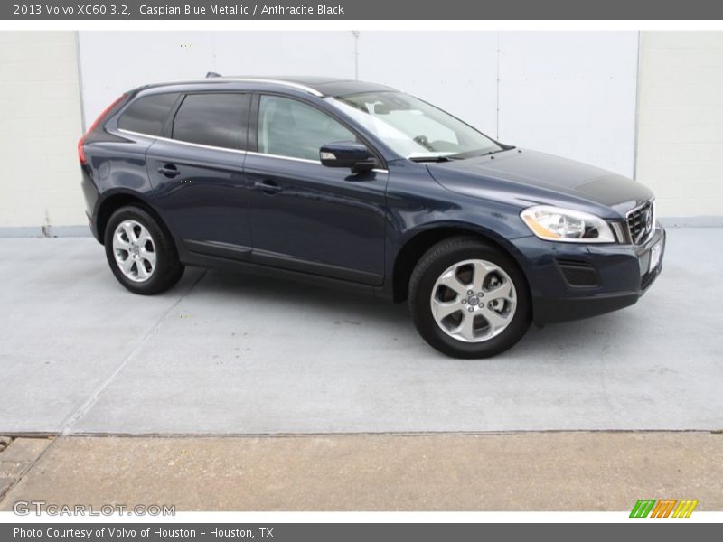 Caspian Blue Metallic / Anthracite Black 2013 Volvo XC60 3.2