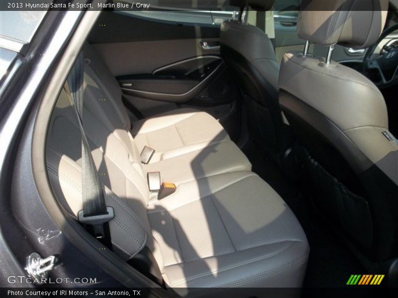 Marlin Blue / Gray 2013 Hyundai Santa Fe Sport