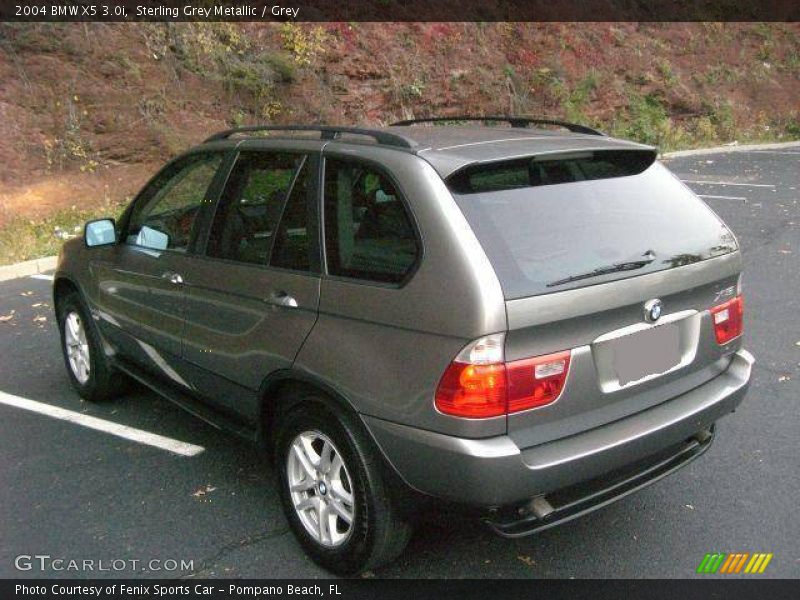 Sterling Grey Metallic / Grey 2004 BMW X5 3.0i