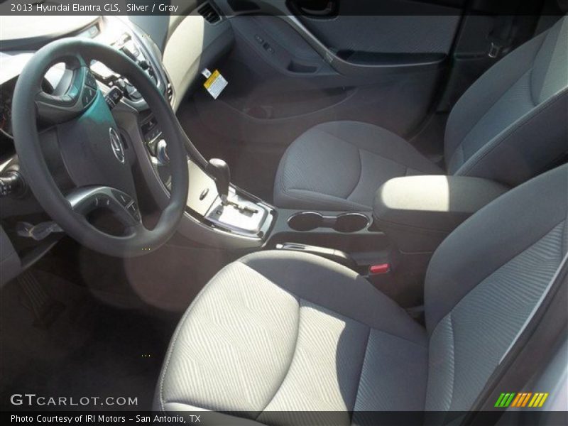 Silver / Gray 2013 Hyundai Elantra GLS