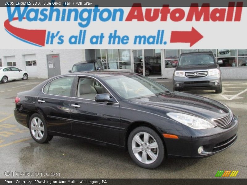 Blue Onyx Pearl / Ash Gray 2005 Lexus ES 330