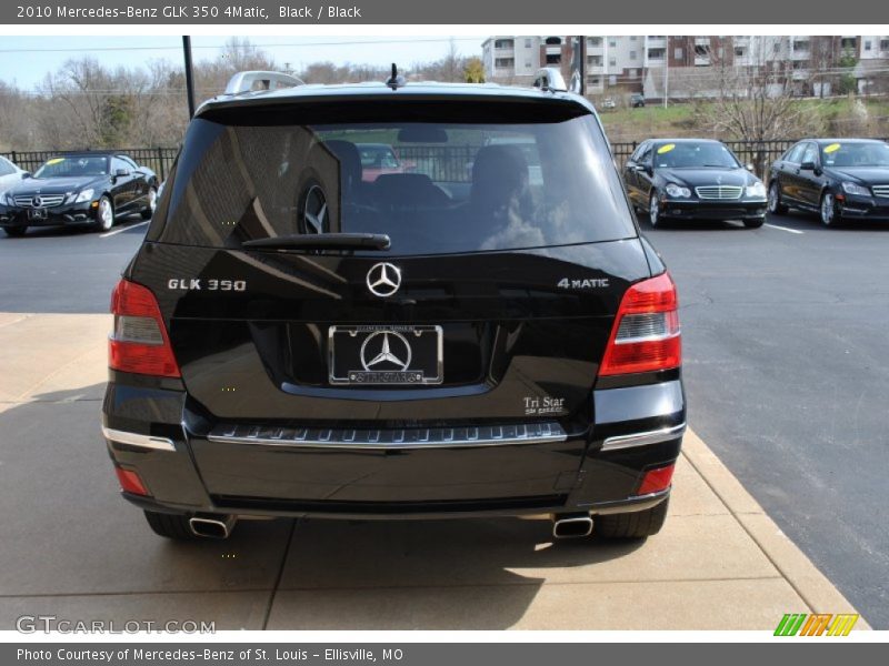 Black / Black 2010 Mercedes-Benz GLK 350 4Matic