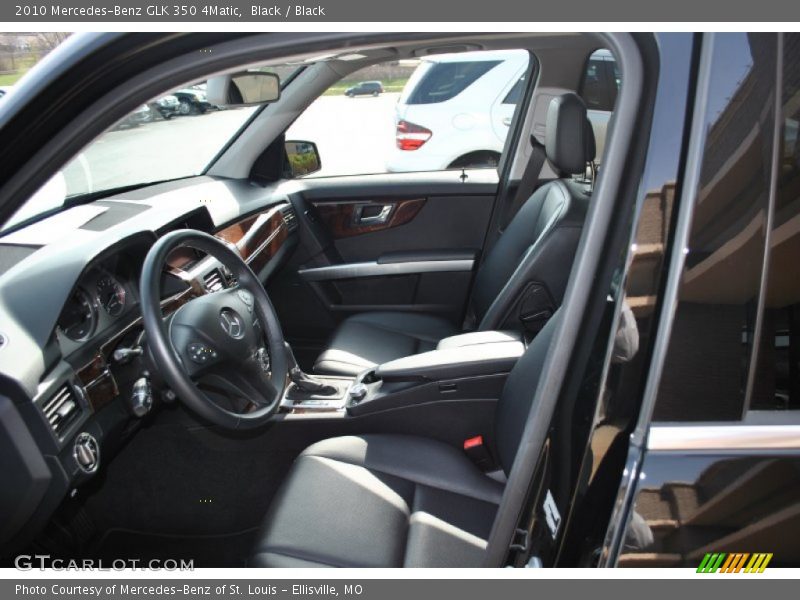 Black / Black 2010 Mercedes-Benz GLK 350 4Matic