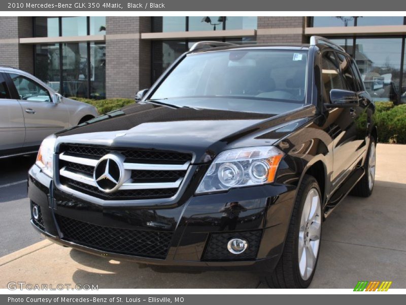 Black / Black 2010 Mercedes-Benz GLK 350 4Matic