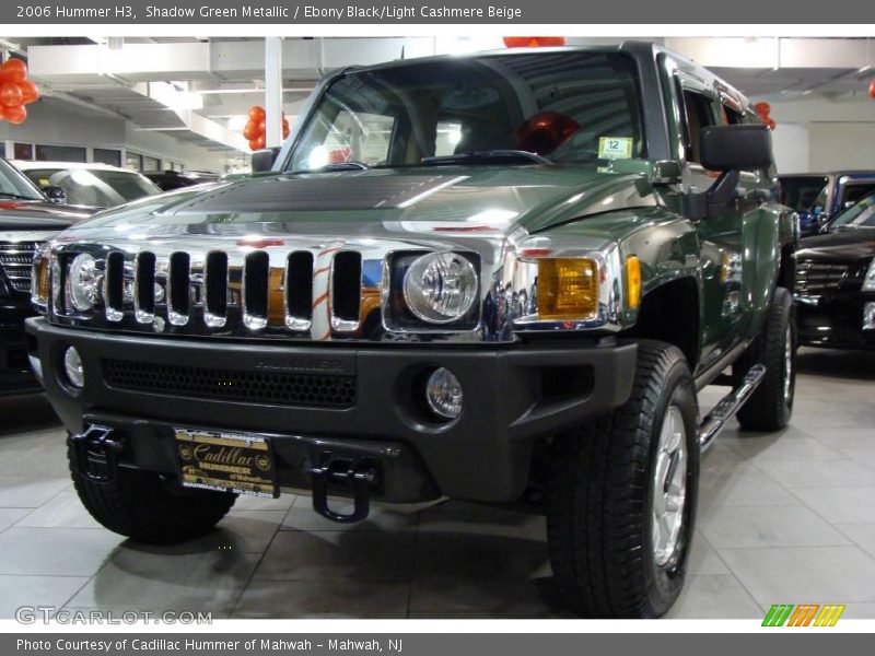 Shadow Green Metallic / Ebony Black/Light Cashmere Beige 2006 Hummer H3